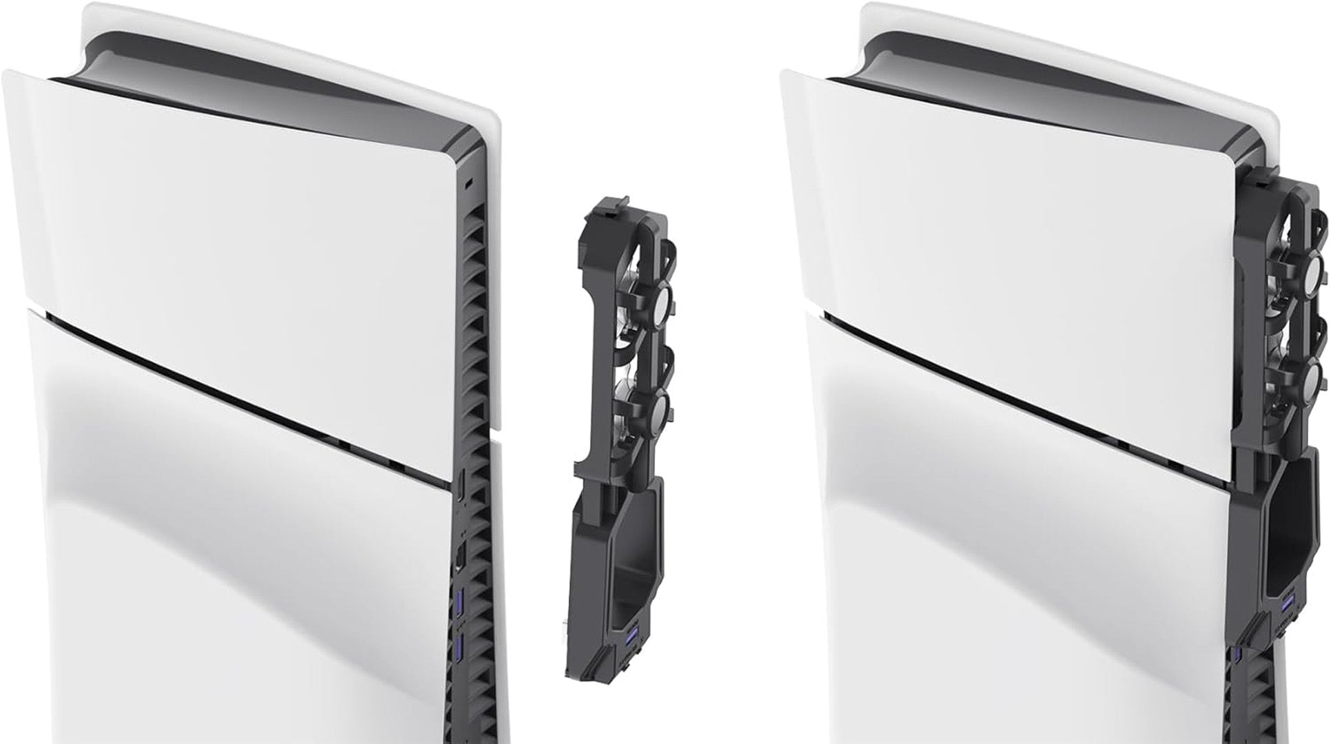 Maxx Tech - RGB Auto Temperature Controlled Cooling Fan For PS5 Slim - Console Accessories by Maxx Tech The Chelsea Gamer