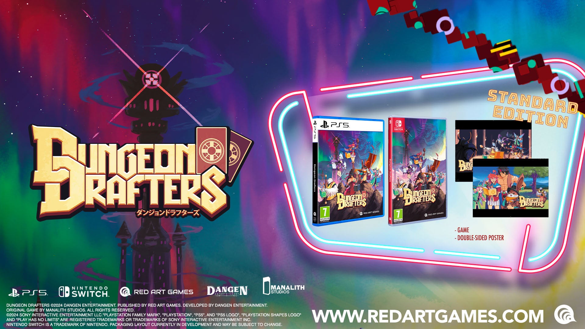 Dungeon Drafters - PlayStation 5 - Video Games by Red Art Games The Chelsea Gamer