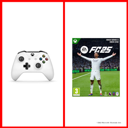 EA SPORTS FC™ 25 & Xbox Wireless Controller - Robot White