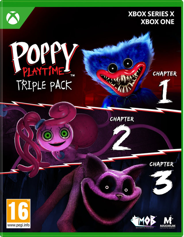 Poppy Playtime Triple Pack - Xbox - Video Games by Maximum Games Ltd (UK Stock Account) The Chelsea Gamer