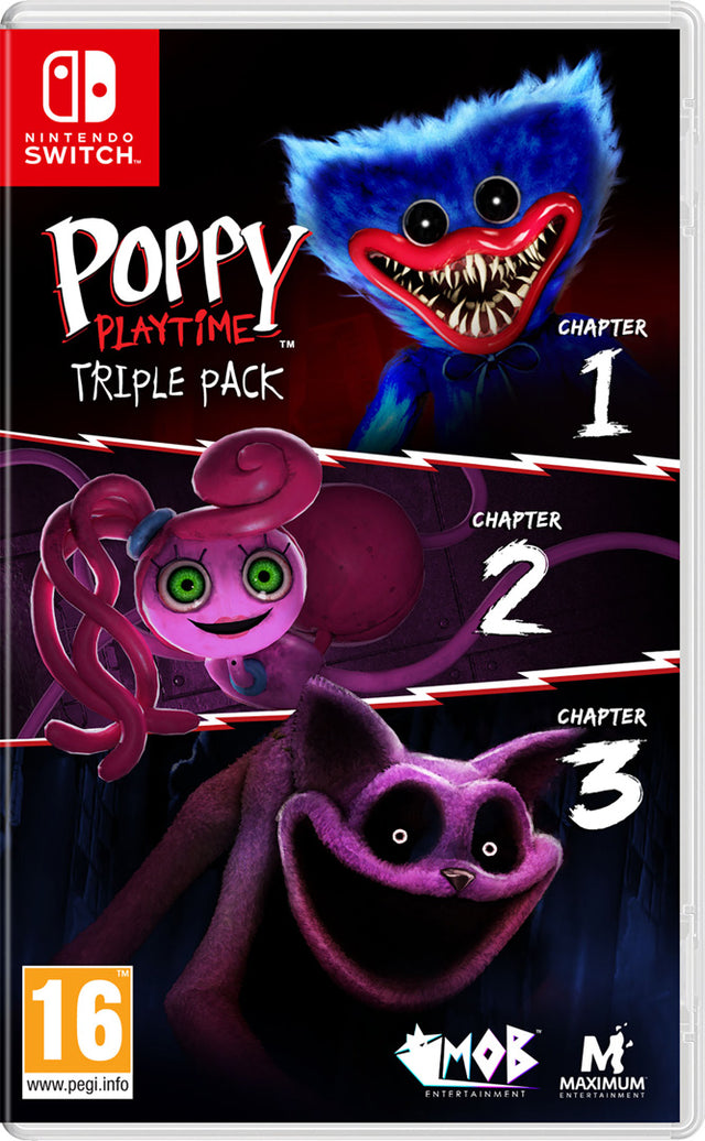Poppy Playtime Triple Pack - Nintendo Switch - Video Games by Maximum Games Ltd (UK Stock Account) The Chelsea Gamer