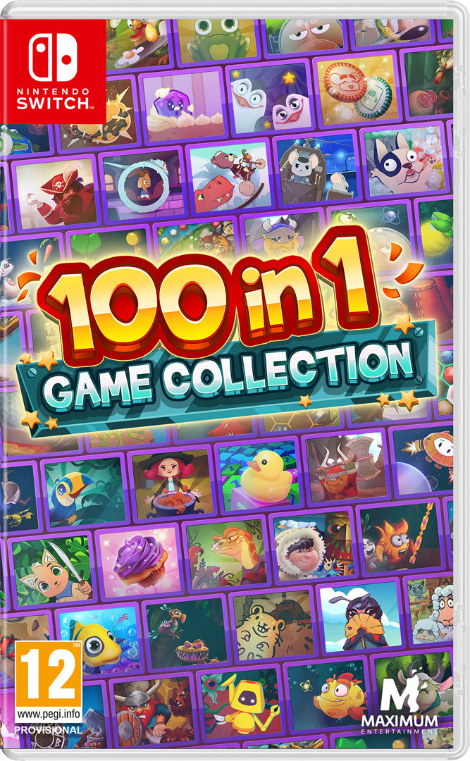 100 in 1 Game Collection - Nintendo Switch - Video Games by Maximum Games Ltd (UK Stock Account) The Chelsea Gamer
