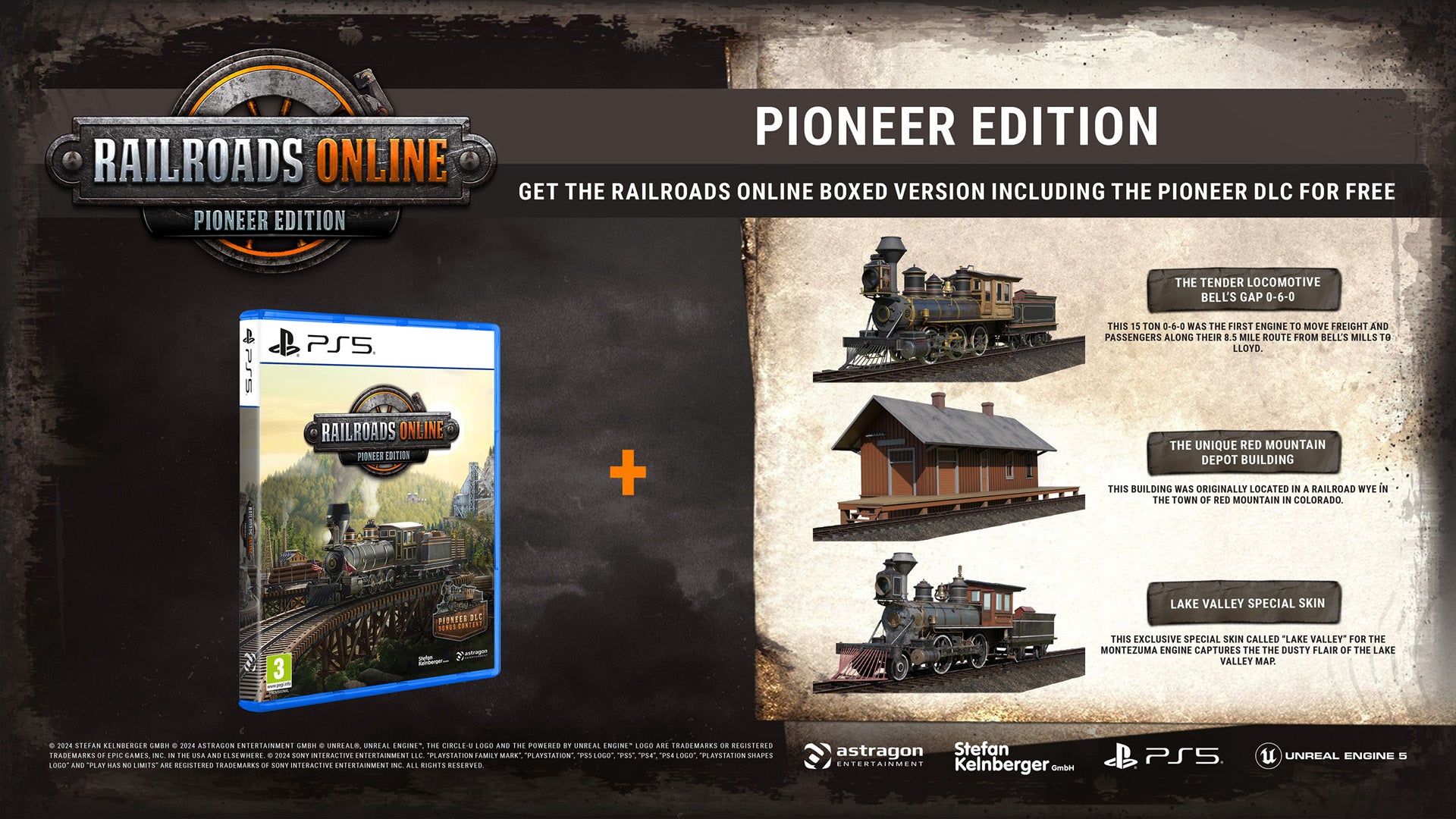 Railroads Online Pioneer Edition - PlayStation 5 - Video Games by U&I The Chelsea Gamer