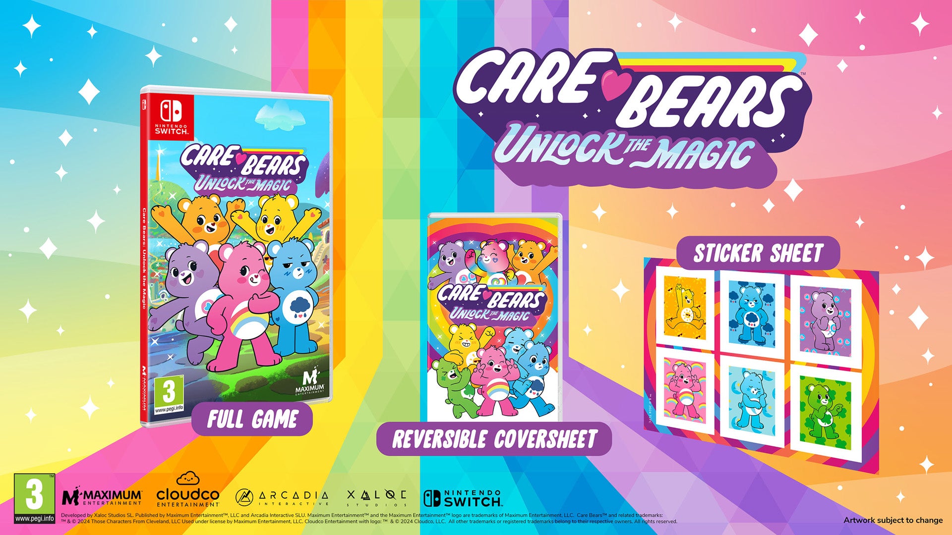 Care Bears: Unlock the Magic - Nintendo Switch - Video Games by Maximum Games Ltd (UK Stock Account) The Chelsea Gamer