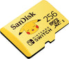 SanDisk 256GB, MicroSDXC, UHS-I, Memory card - Nintendo Switch - Pikachu