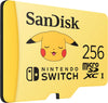 SanDisk 256GB, MicroSDXC, UHS-I, Memory card - Nintendo Switch - Pikachu