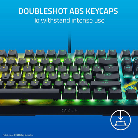 Razer BlackWidow V4 X - Fortnite Edition - Keyboard by Razer The Chelsea Gamer