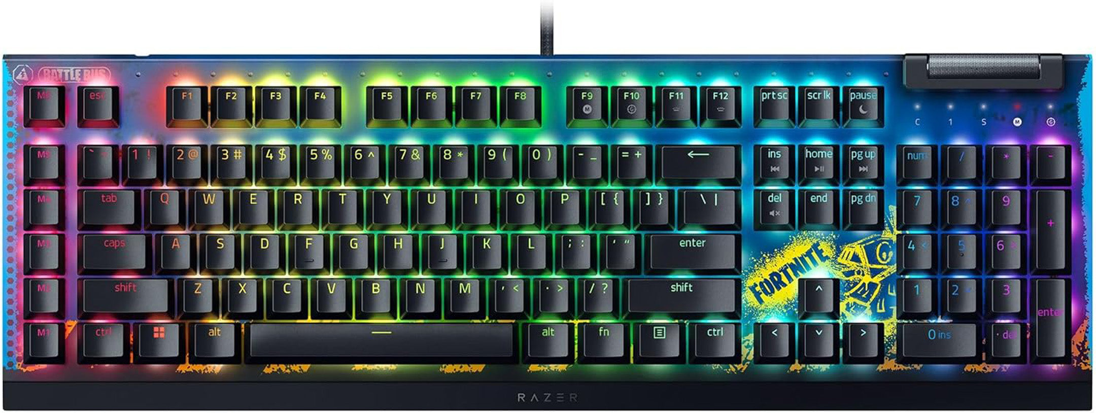 Razer BlackWidow V4 X - Fortnite Edition – The Chelsea Gamer