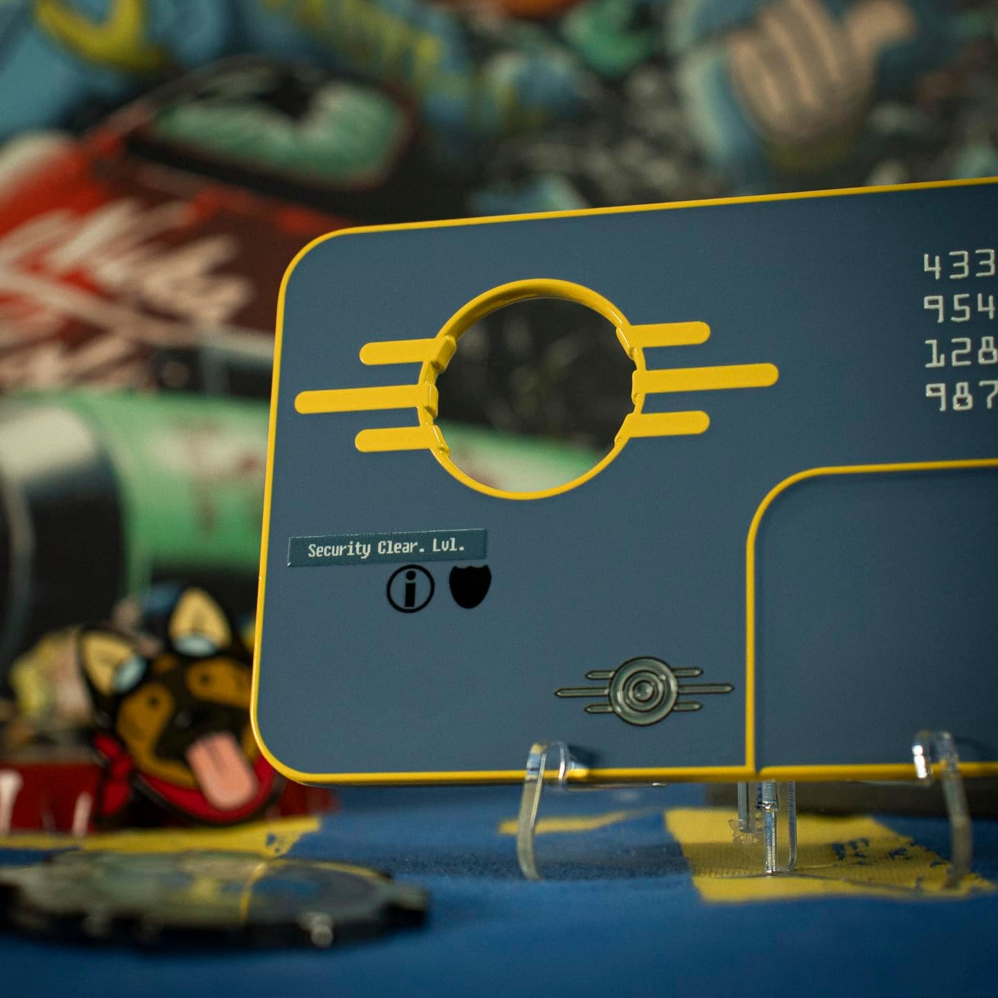 Fallout Vault Security Keycard Collectible Metal Replica - Merchandise by Iron Gut Publishing The Chelsea Gamer