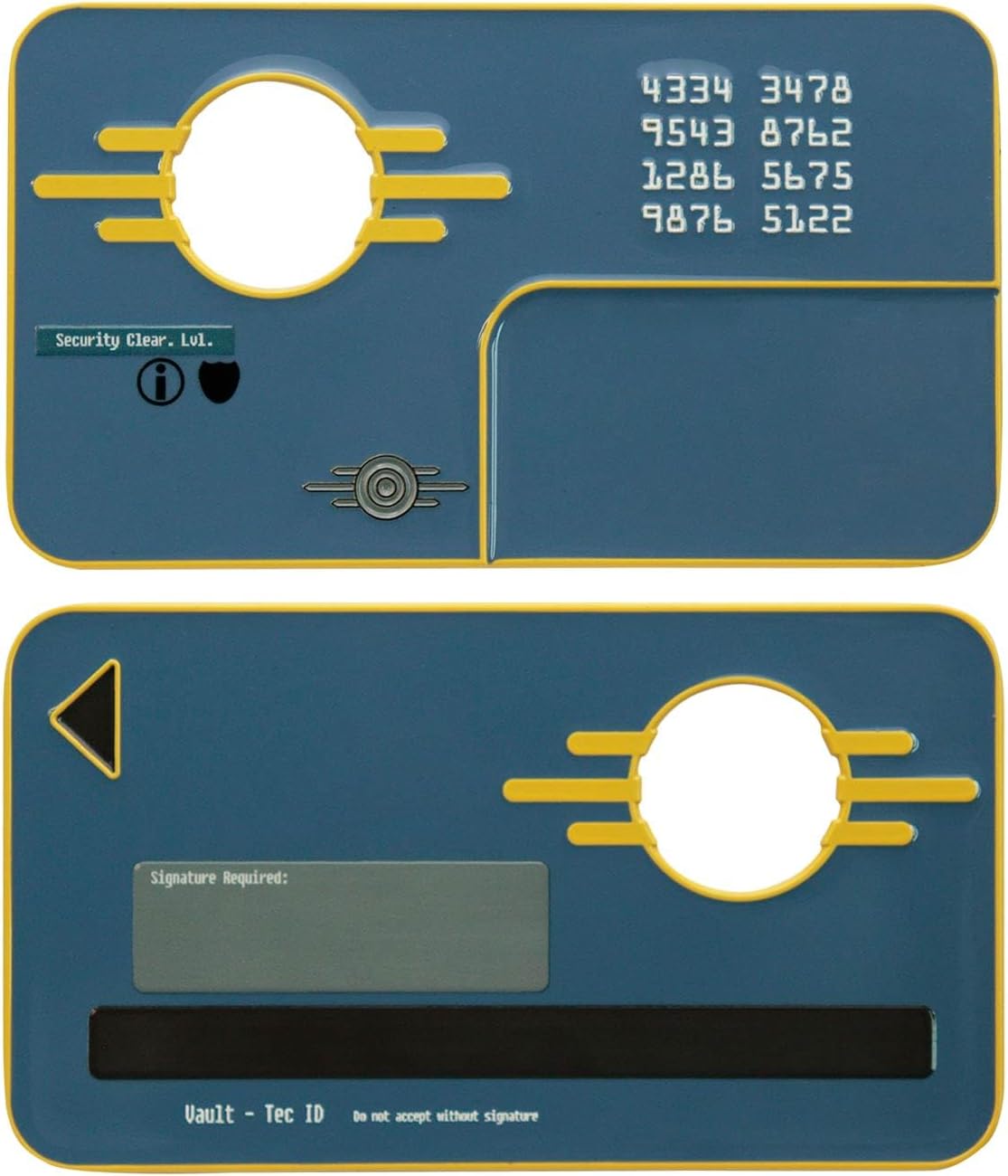 Fallout Vault Security Keycard Collectible Metal Replica - Merchandise by Iron Gut Publishing The Chelsea Gamer