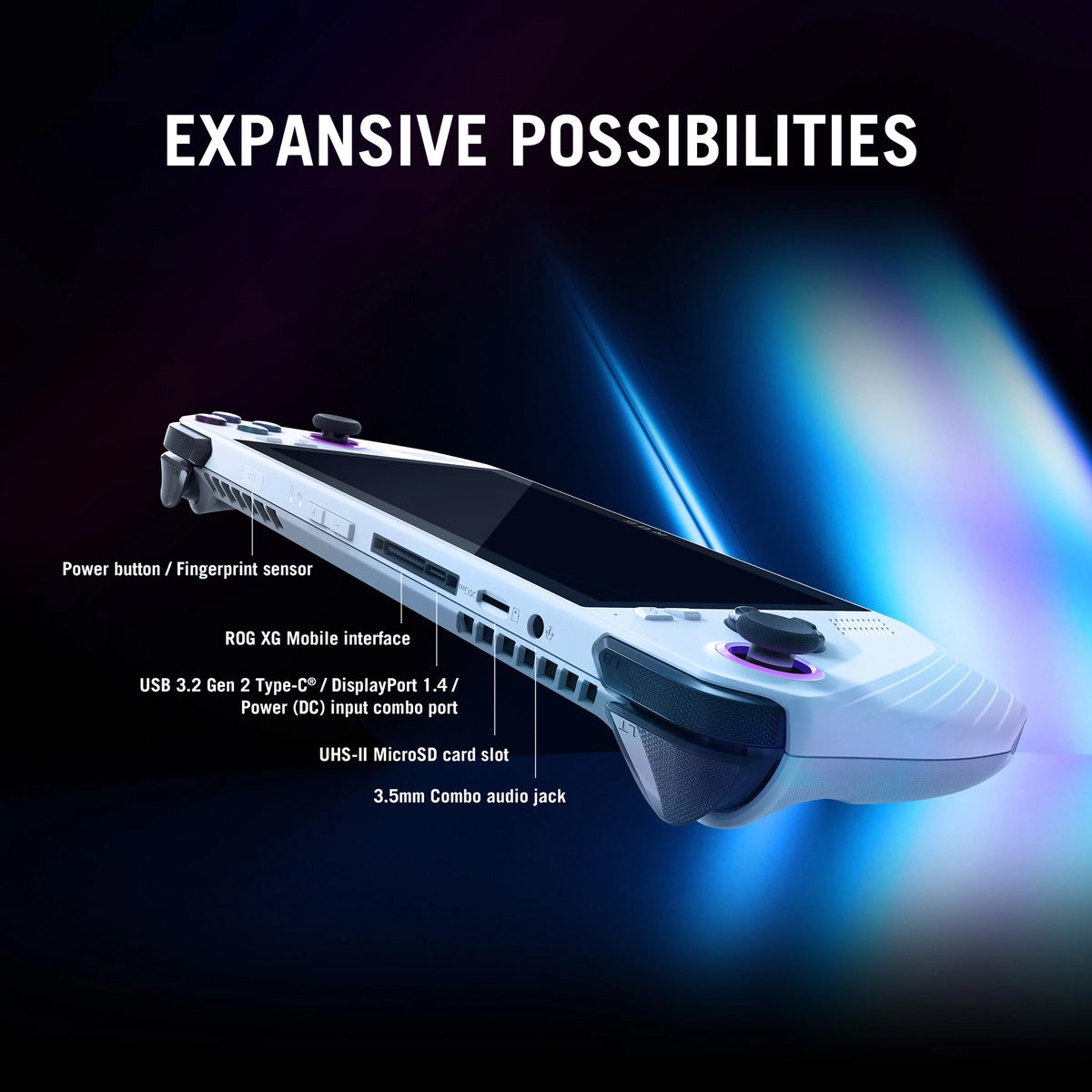 Asus ROG Ally - RC71-L, with AMD Ryzen Z1 Extreme - Console pack by Asus The Chelsea Gamer