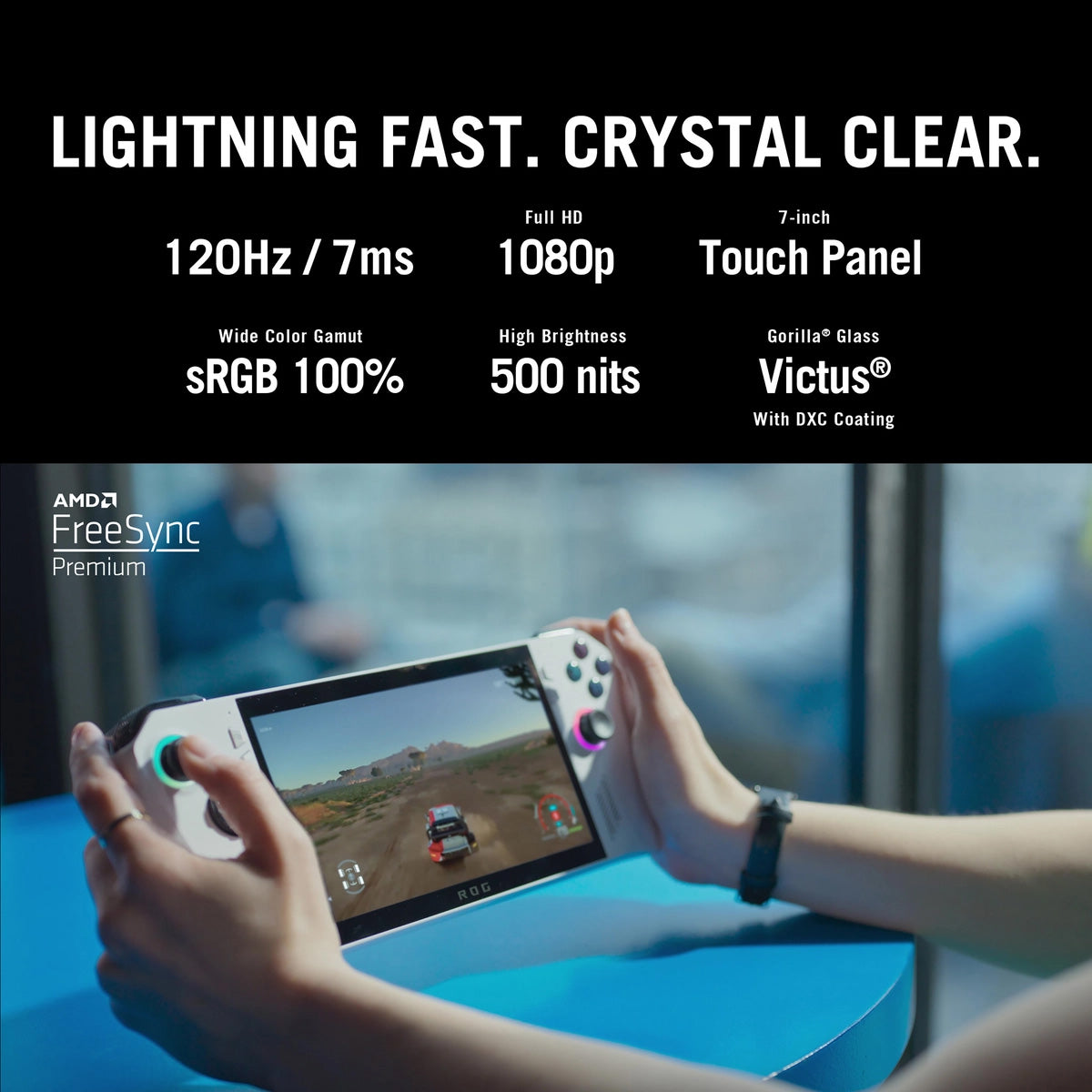 Asus ROG Ally - RC71-L, with AMD Ryzen Z1 Extreme - Console pack by Asus The Chelsea Gamer