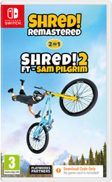 Shred! Remastered & Shred! 2 Ft. Sam Pilgrim - Nintendo Switch - Code In A Box - Video Games by U&I The Chelsea Gamer
