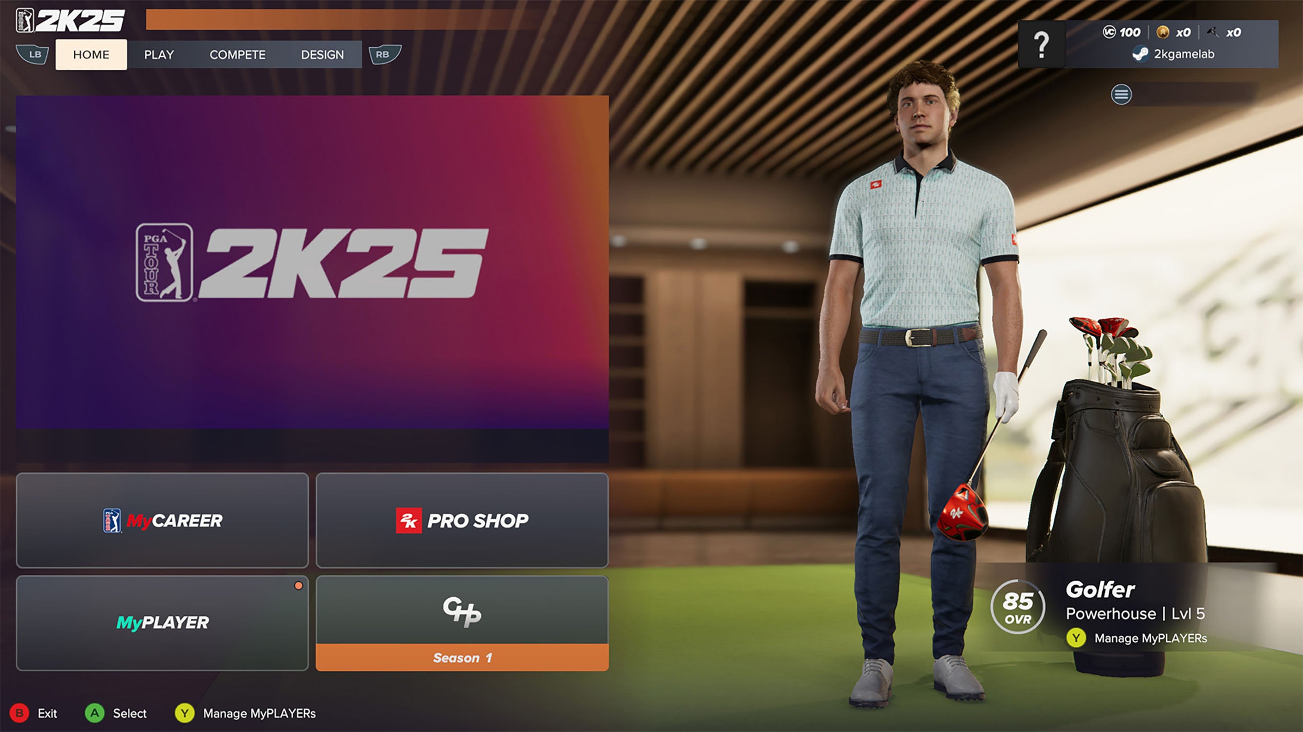 PGA Tour 2K25 - PlayStation 5 - Video Games by Take 2 The Chelsea Gamer