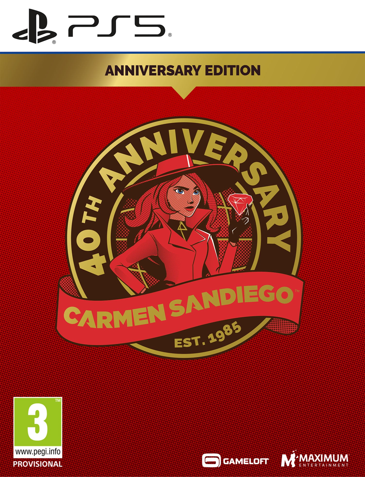 Carmen Sandiego 40th Anniversary Edition - PlayStation 5 - Video Games by Maximum Games Ltd (UK Stock Account) The Chelsea Gamer