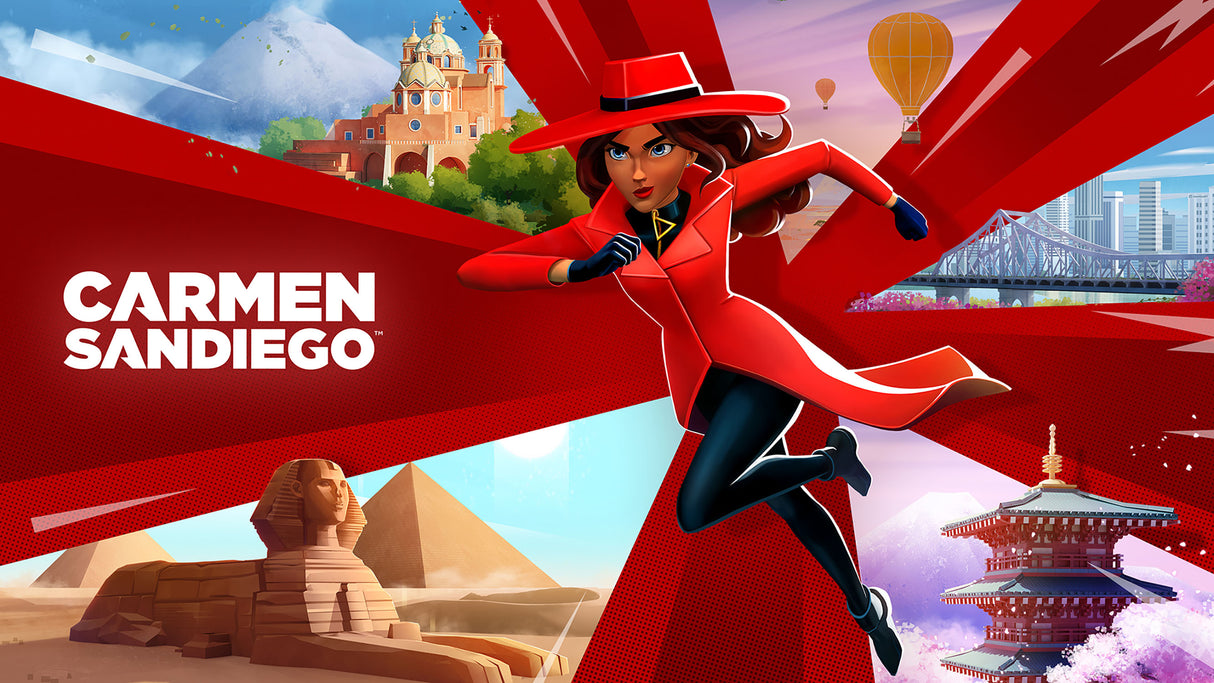 Carmen Sandiego 40th Anniversary Edition - Nintendo Switch - Video Games by Maximum Games Ltd (UK Stock Account) The Chelsea Gamer