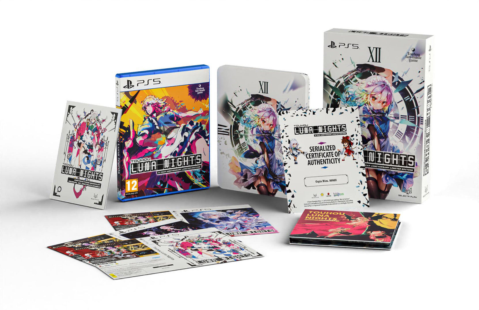 Touhou Luna Nights: 5 Year Anniversary Limited Edition - PlayStation 5 - Video Games by Numskull Games The Chelsea Gamer