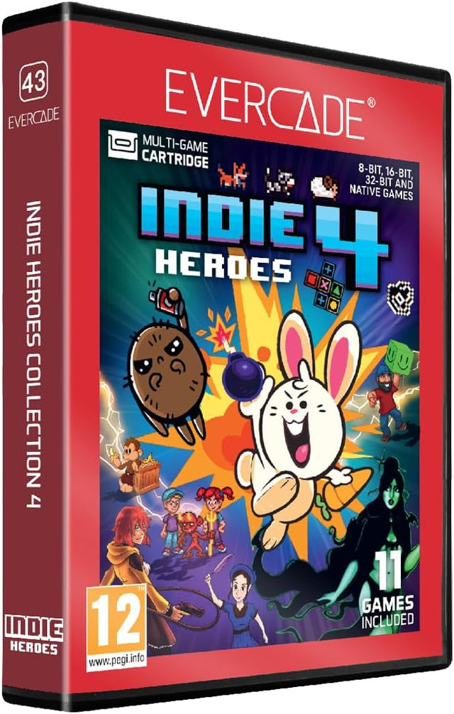 Indie Heroes Collection 4 - Evercade - Video Games by Blaze The Chelsea Gamer
