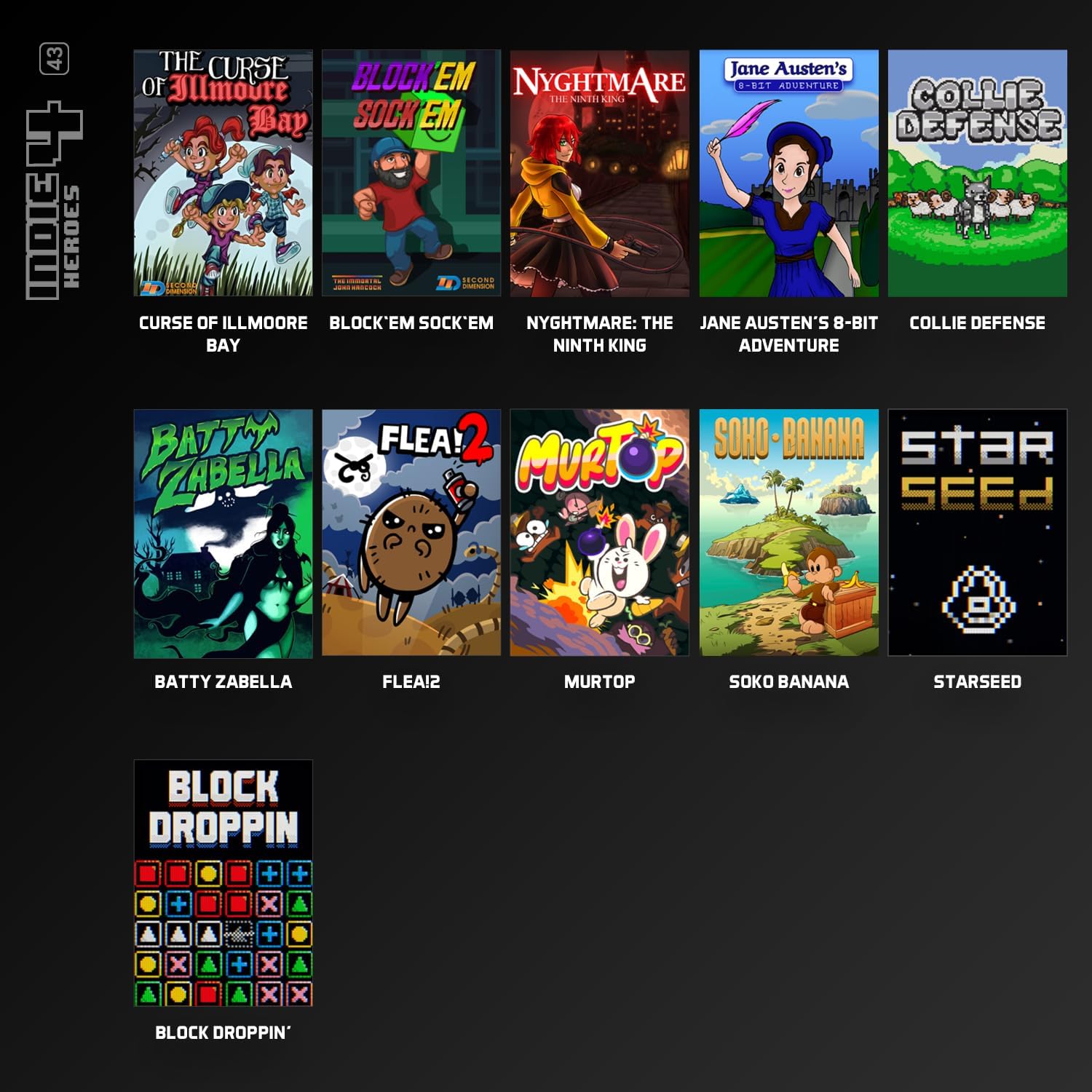 Indie Heroes Collection 4 - Evercade - Video Games by Blaze The Chelsea Gamer