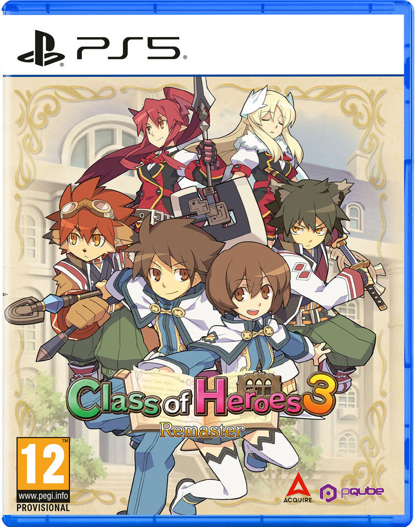 Class of Heroes 3 - PlayStation 5 - Video Games by pqube The Chelsea Gamer