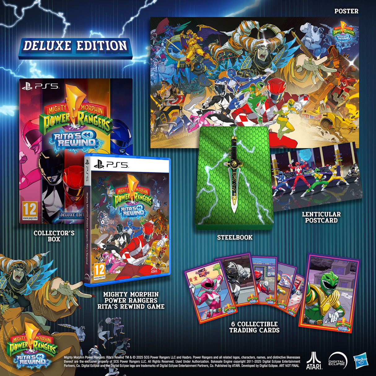 Mighty Morphin Power Rangers: Rita's Rewind - Deluxe Edition - PlayStation 5 - Video Games by U&I The Chelsea Gamer