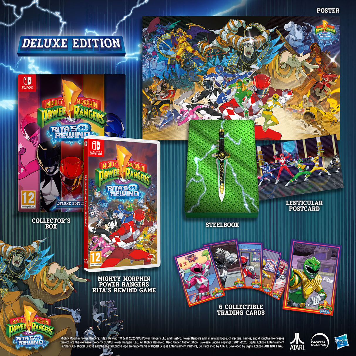 Mighty Morphin Power Rangers: Rita's Rewind - Deluxe Edition - Nintendo Switch - Video Games by U&I The Chelsea Gamer