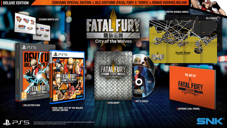 FATAL FURY City of the Wolves - Deluxe Edition - PlayStation 5 - Video Games by U&I The Chelsea Gamer