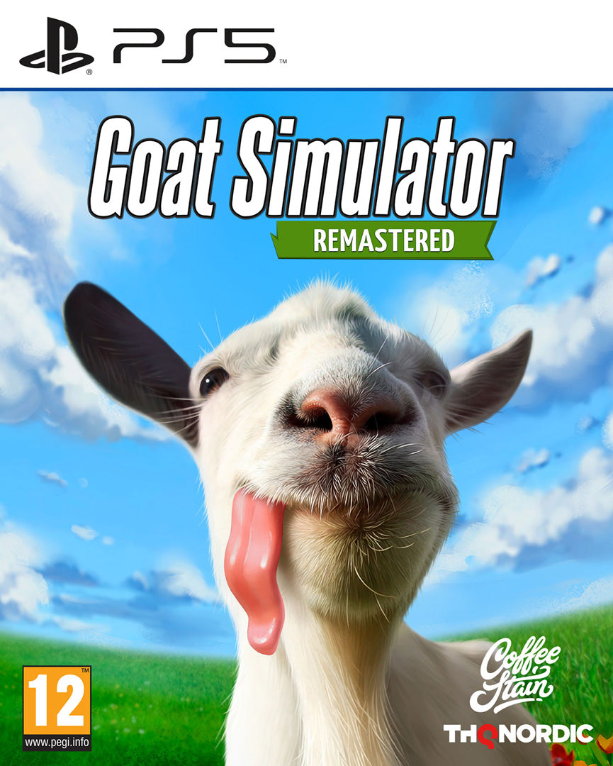 Goat Simulator REMASTERED - PlayStation 5 - Video Games by Nordic Games The Chelsea Gamer