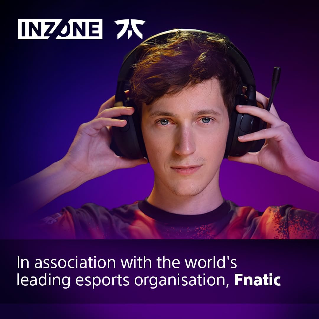 Sony INZONE H5 Wireless Gaming Headset - Black - Console Accessories by Sony The Chelsea Gamer