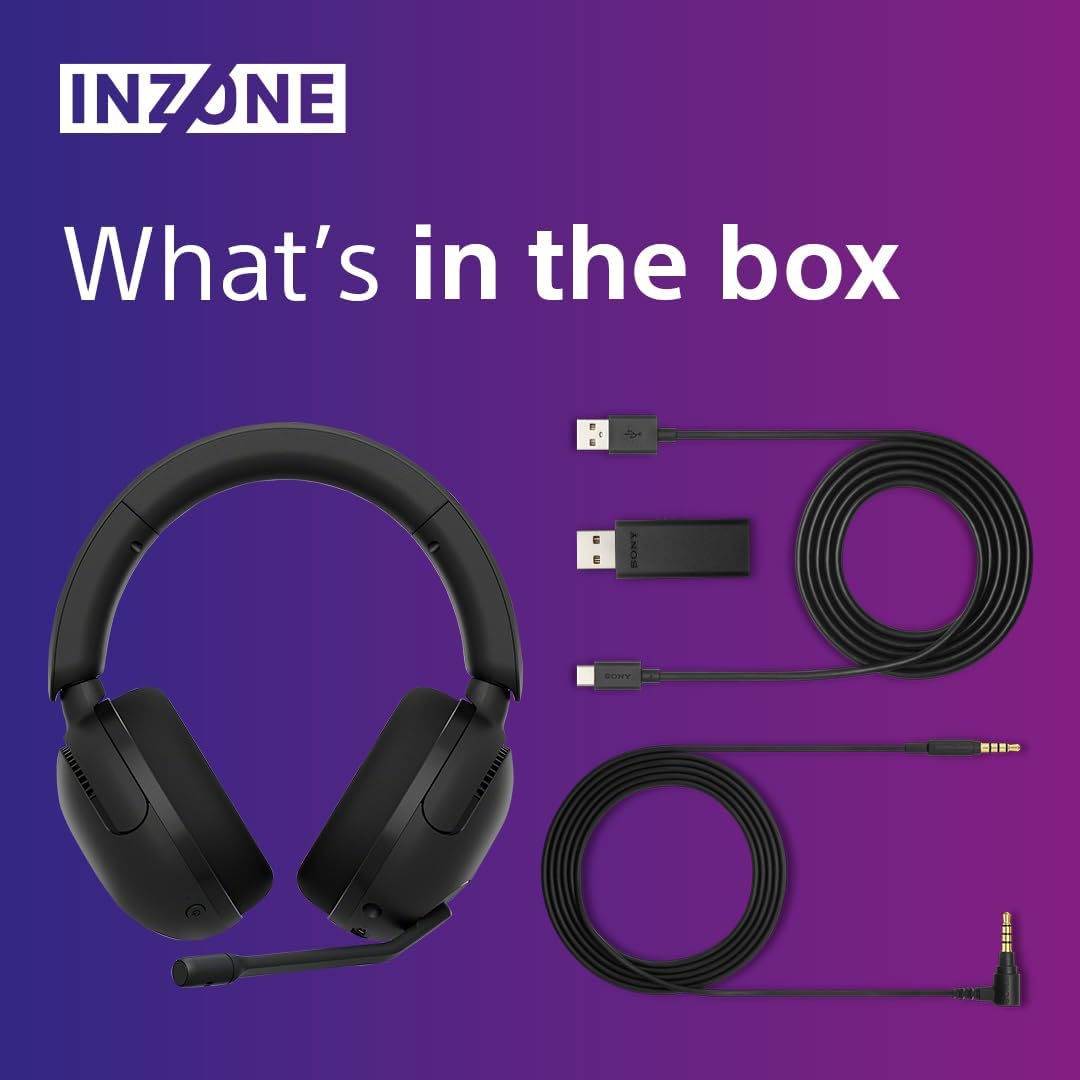 Sony INZONE H5 Wireless Gaming Headset - Black - Console Accessories by Sony The Chelsea Gamer