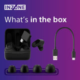 Sony INZONE Wireless Noise Cancelling Gaming Earbuds - Black - Video Game Console Accessories by Sony The Chelsea Gamer