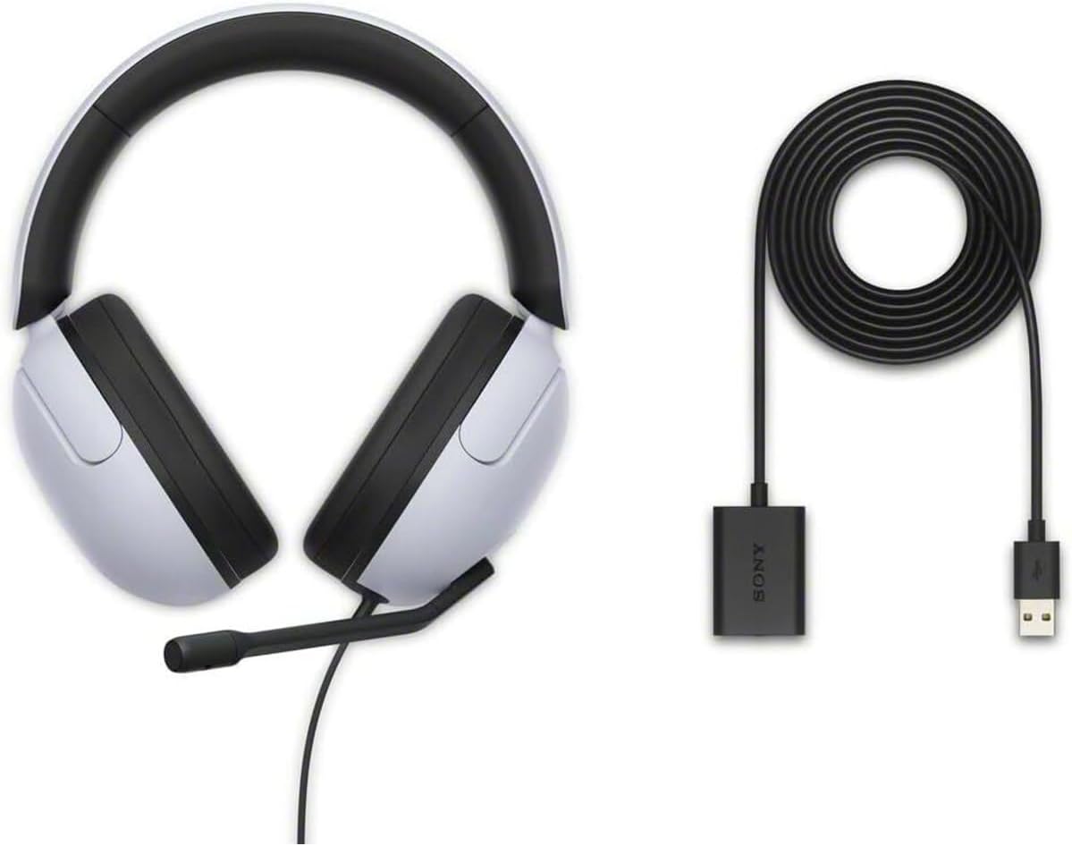 Sony INZONE H3 Gaming Headset - White - Console Accessories by Sony The Chelsea Gamer