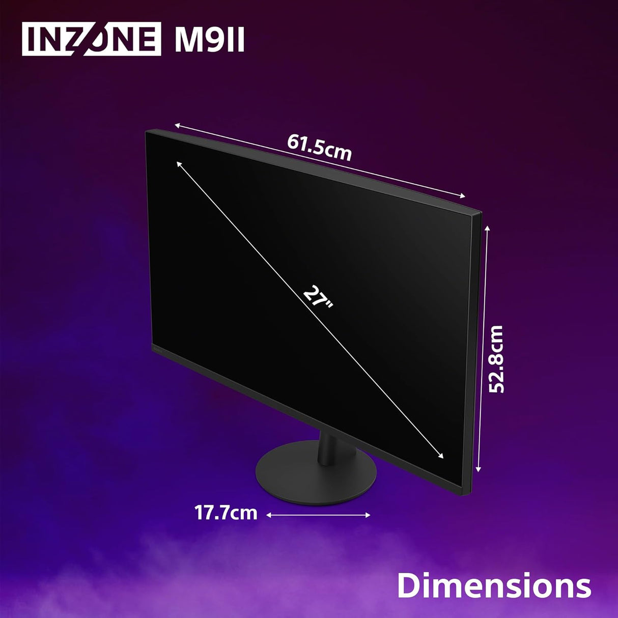 Sony INZONE M9 II - 27" 4K 160Hz Gaming Monitor - Monitor by Sony The Chelsea Gamer
