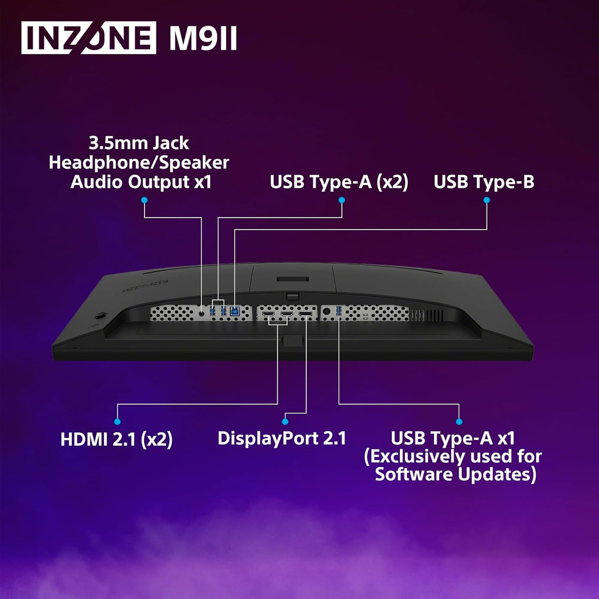 Sony INZONE M9 II - 27" 4K 160Hz Gaming Monitor - Monitor by Sony The Chelsea Gamer