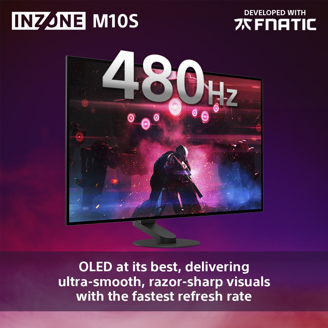 Sony INZONE M10S - 27'' QHD OLED 0.03ms 480Hz Gaming Monitor - Monitor by Sony The Chelsea Gamer