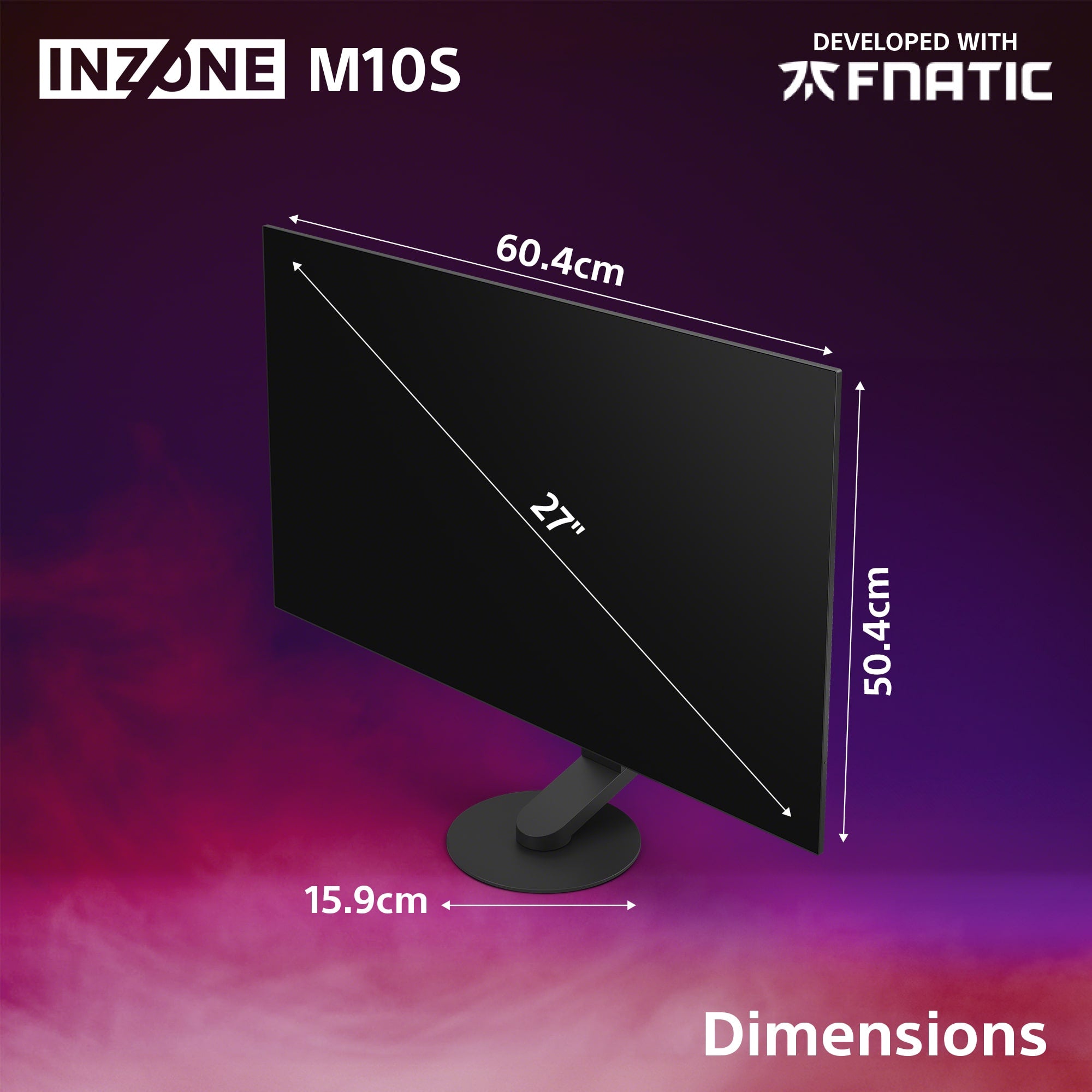 Sony INZONE M10S - 27'' QHD OLED 0.03ms 480Hz Gaming Monitor - Monitor by Sony The Chelsea Gamer