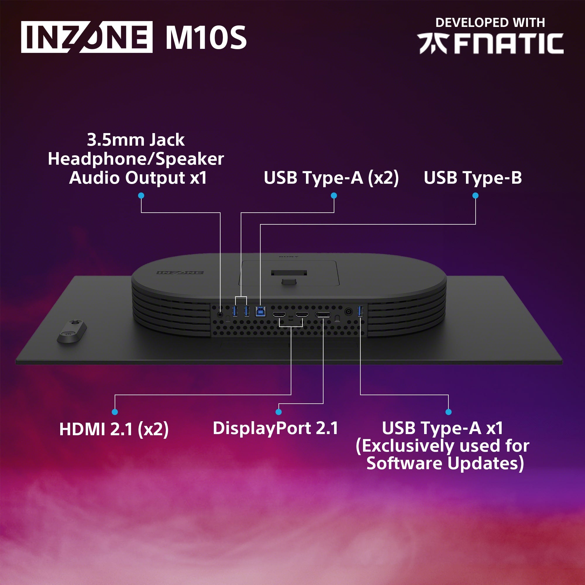 Sony INZONE M10S - 27'' QHD OLED 0.03ms 480Hz Gaming Monitor - Monitor by Sony The Chelsea Gamer