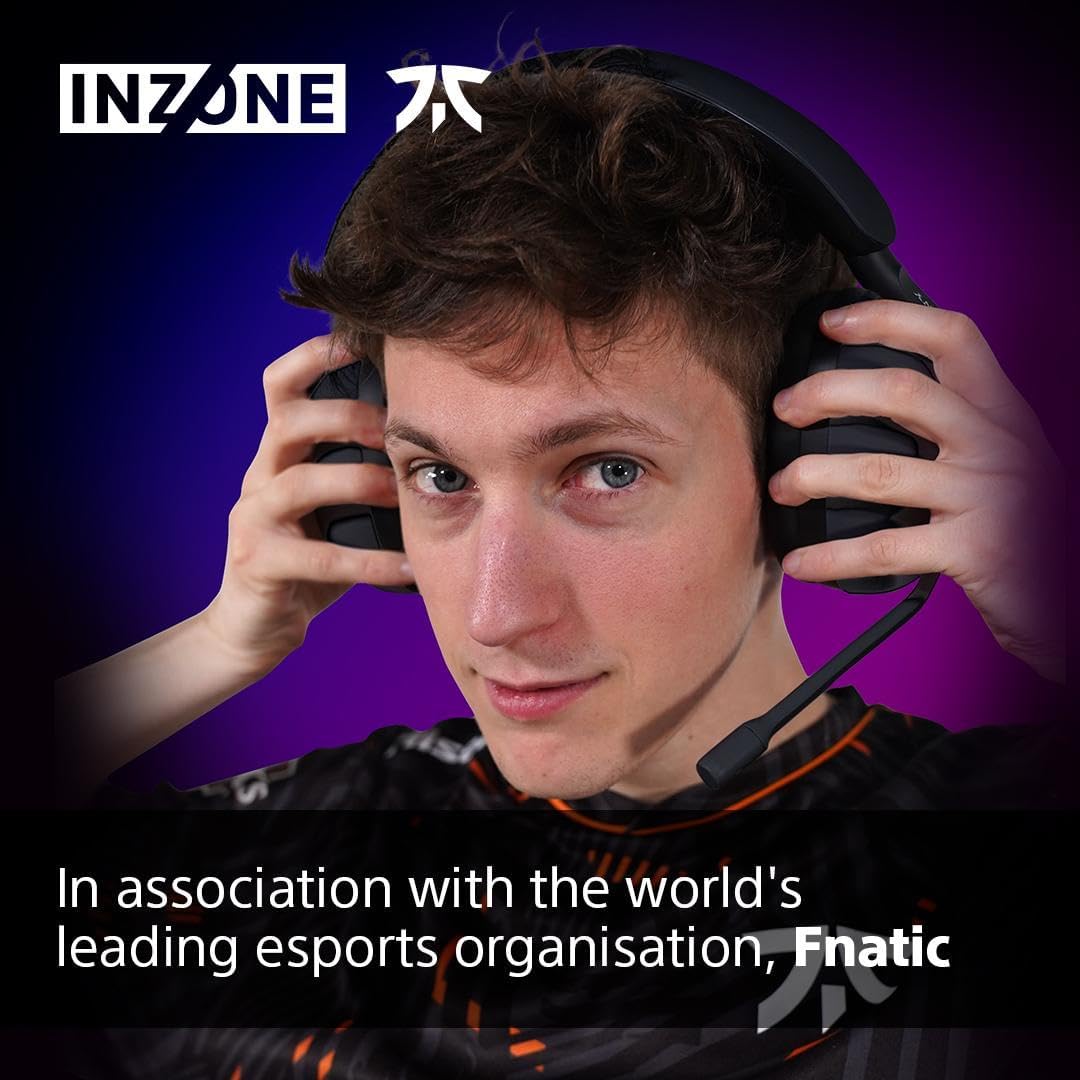 Sony INZONE H9 Wireless Noise Cancelling Gaming Headset - Black - Console Accessories by Sony The Chelsea Gamer