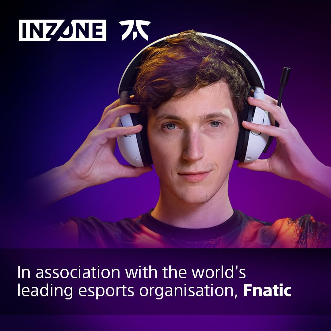 Sony INZONE H5 Wireless Gaming Headset - White - Console Accessories by Sony The Chelsea Gamer