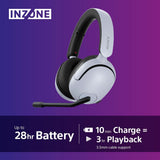 Sony INZONE H5 Wireless Gaming Headset - White - Console Accessories by Sony The Chelsea Gamer