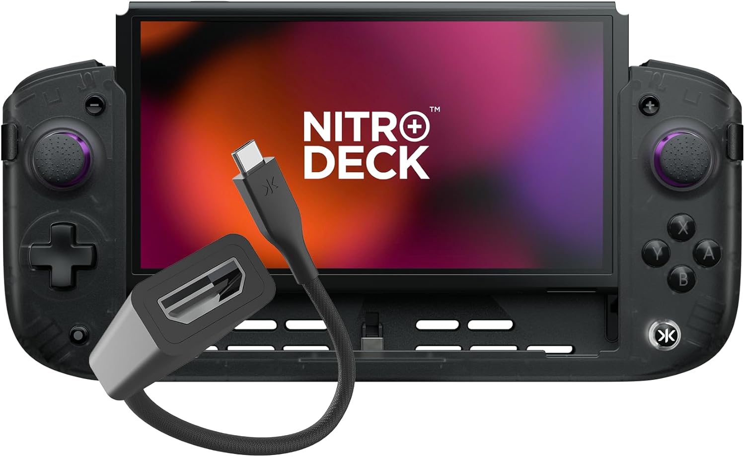 CRKD Nitro Deck+ - Clear Black - Console Accessories by CRKD The Chelsea Gamer