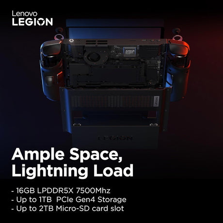 Lenovo Legion Go Handheld Gaming Console - W11 Home / 3 Month Game Pass - Console pack by Lenovo The Chelsea Gamer