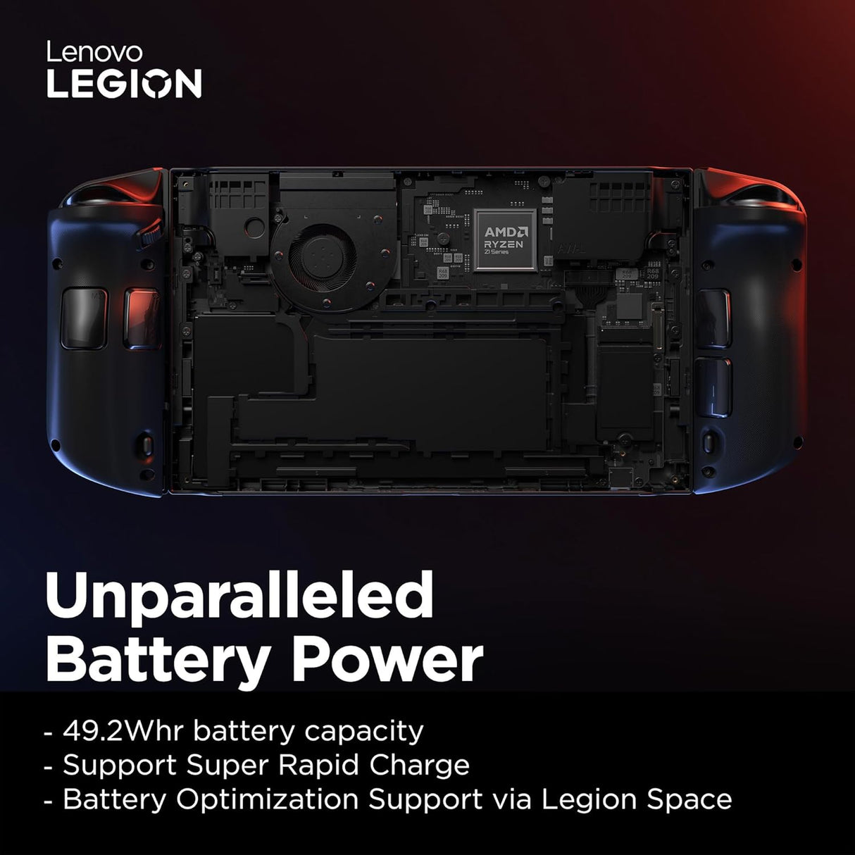 Lenovo Legion Go Handheld Gaming Console - W11 Home / 3 Month Game Pass - Console pack by Lenovo The Chelsea Gamer