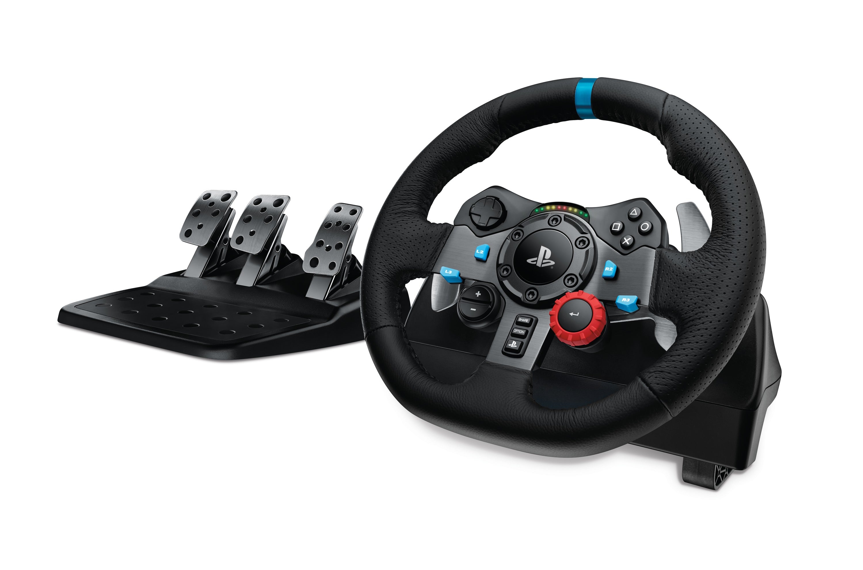 Logitech G29 Driving Force Racing Wheel for PS4, PS3 & PC - Console Accessories by Logitech The Chelsea Gamer