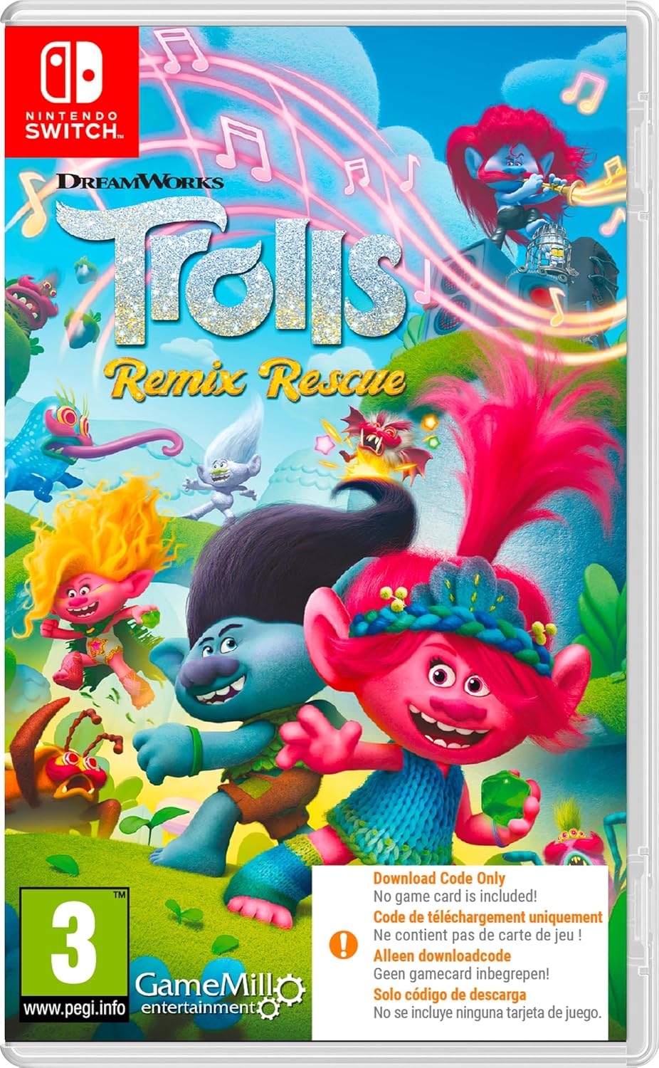 Trolls Remix Rescue - Nintendo Switch (Code In Box) - Video Games by GameMill Entertainment The Chelsea Gamer