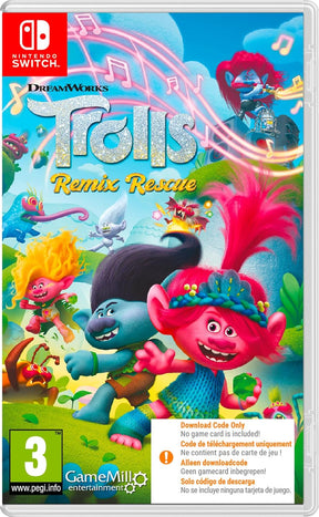 Trolls Remix Rescue - Nintendo Switch (Code In Box) - Video Games by GameMill Entertainment The Chelsea Gamer