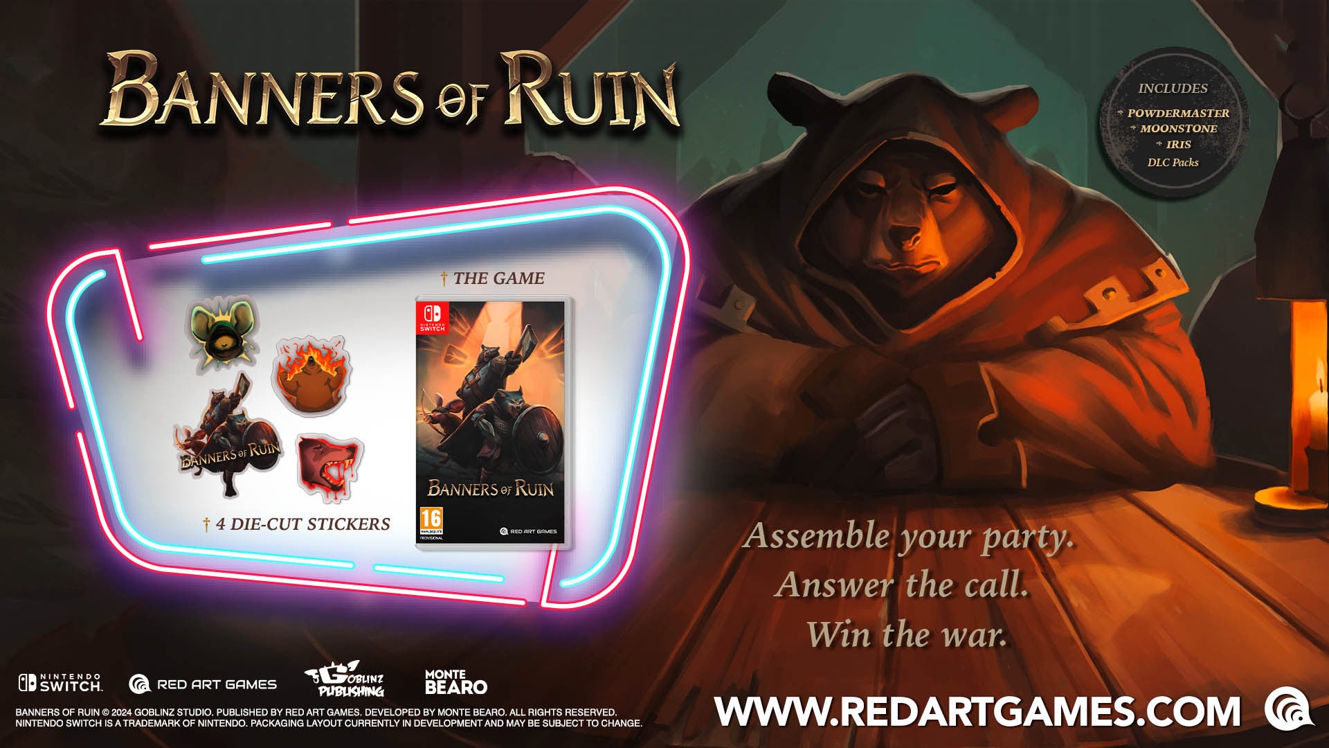 Banners of Ruin - Nintendo Switch - Video Games by Red Art Games The Chelsea Gamer