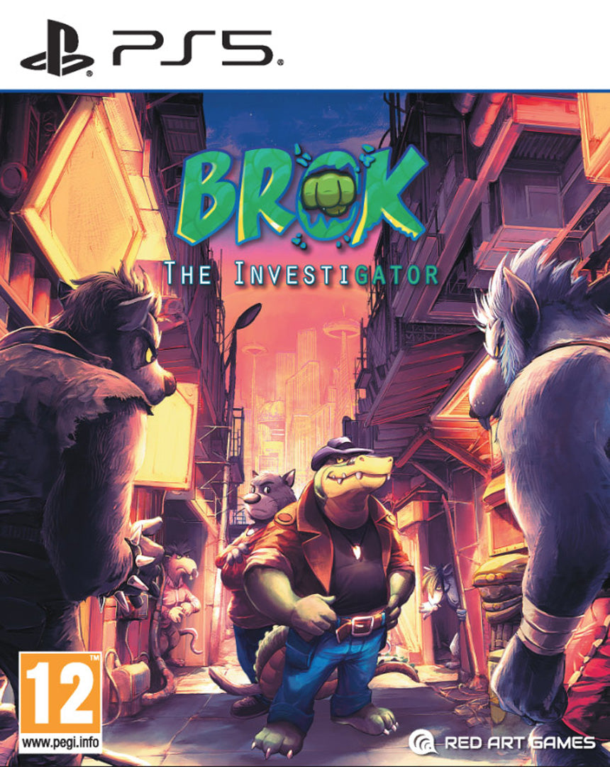 Brok: The InvestiGator - PlayStation 5 - Video Games by Red Art Games The Chelsea Gamer