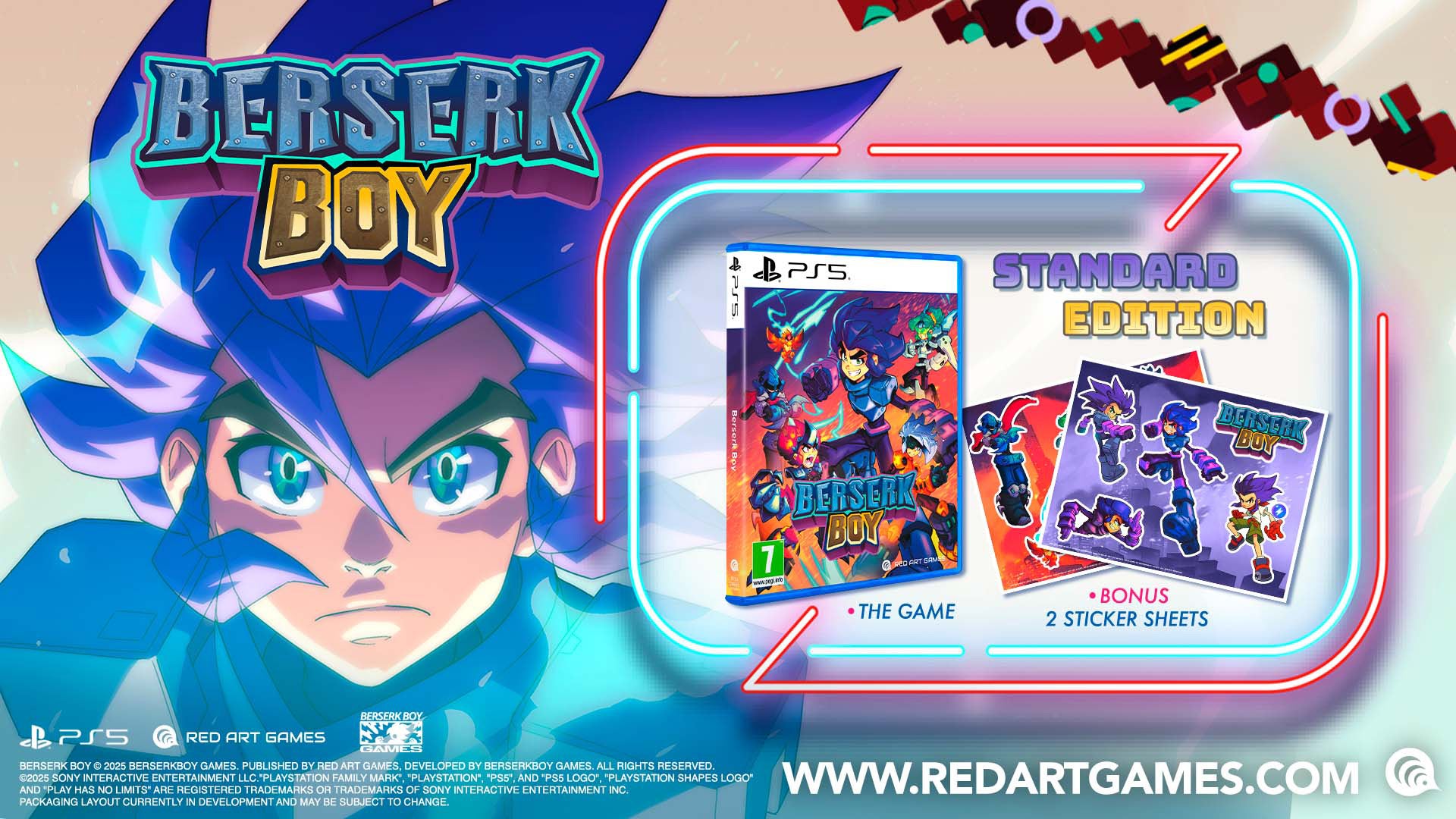 Berserk Boy - PlayStation 5 - Video Games by Red Art Games The Chelsea Gamer