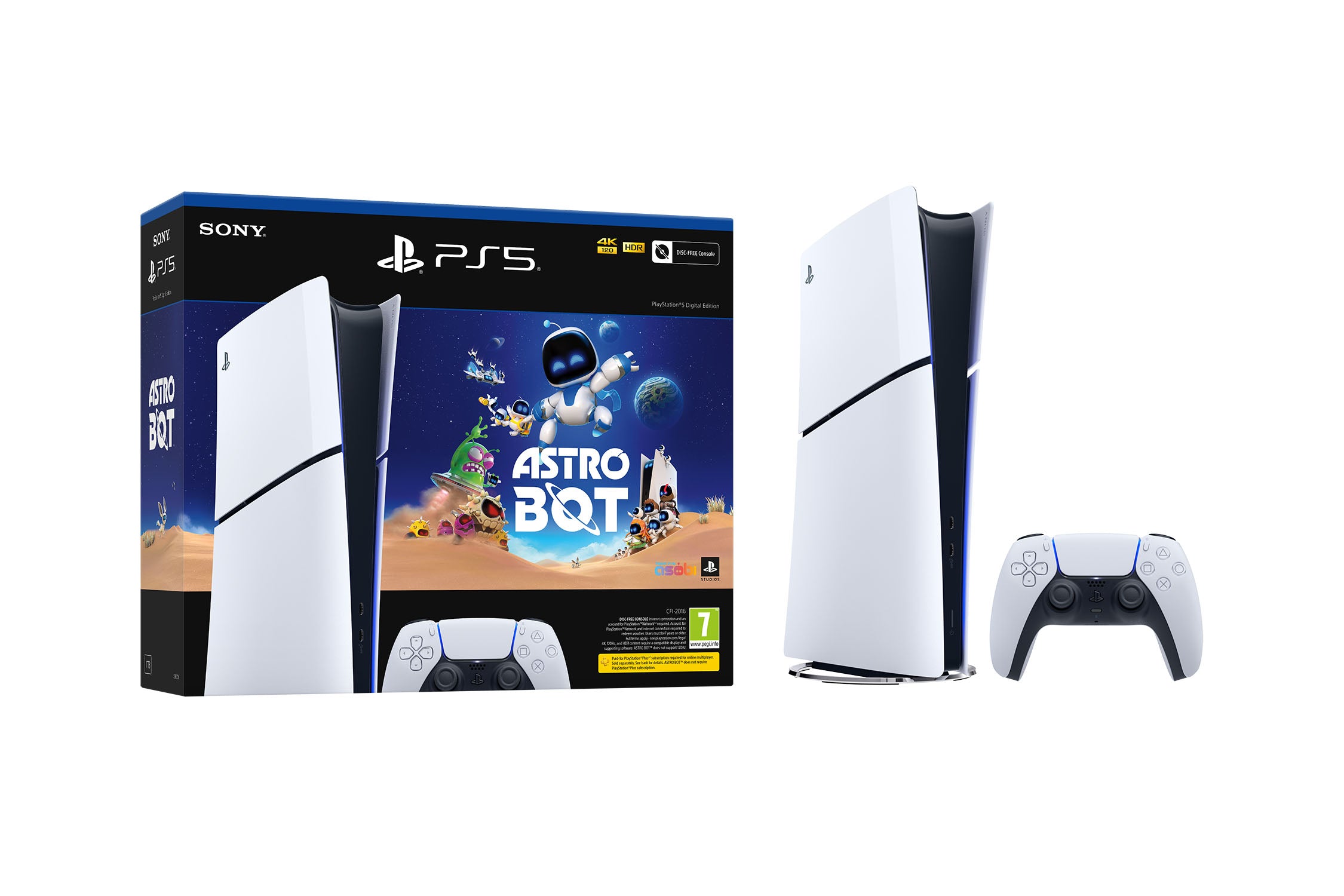 PlayStation®5 Digital Edition - ASTRO BOT Bundle (model group – slim)* - Console pack by Sony The Chelsea Gamer